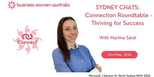 Sydney Chats: Connection Roundtable  - Thriving for Success